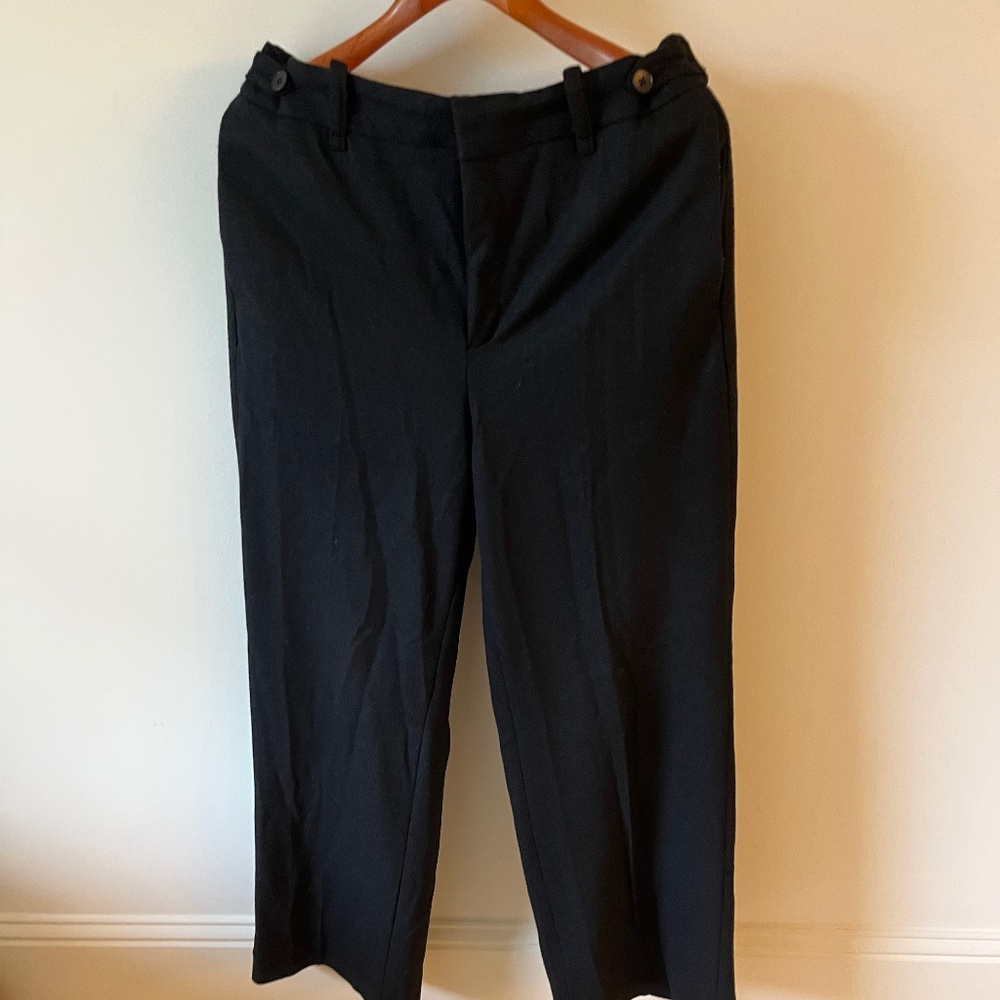 Banana Republic’s Women Adjustable Wide Leg Wool Pants